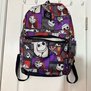 Disney The Nightmare Before Christmas Jack & Sally All-Over Print Backpack